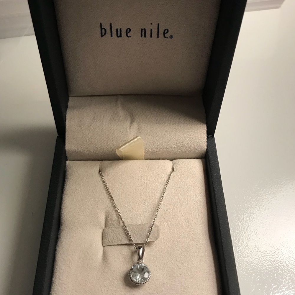 Blue Nile Aquamarine Necklace